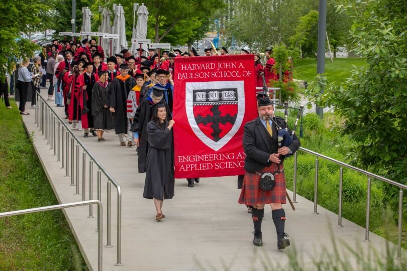 Hooding procession