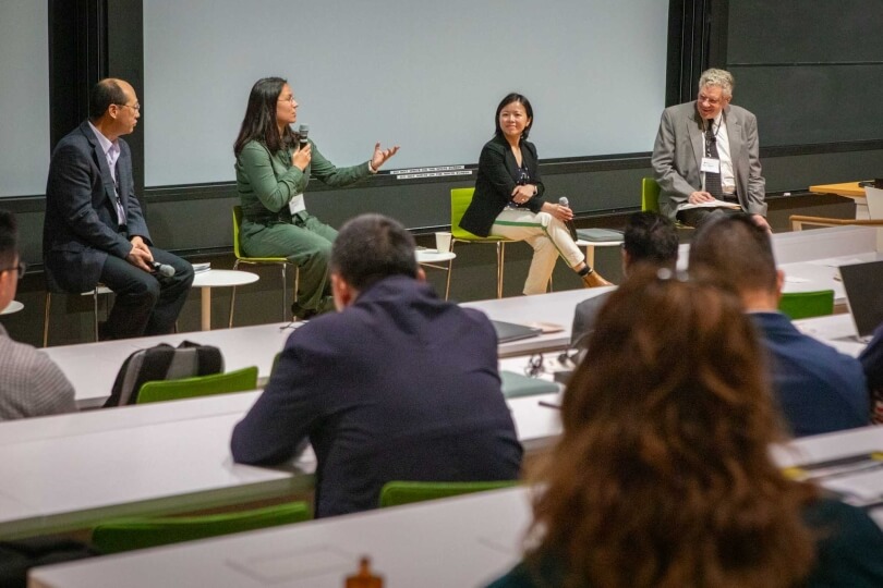 speakers at the power and AI symposium at Harvard